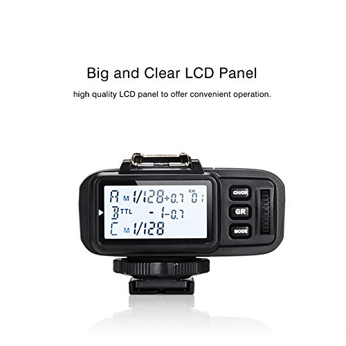 GODOX X1T-S TTL 2. 4G HSS 1/8000s Wireless Studio Flash Trigger for Sony a77II a7RII a7R a58 a99 One Piece, Black GODOX X1T-S TTL 2. 4G HSS 1/8000s Wireless Studio Flash Trigger for Sony a77II a7RII a7R a58 a99 One Piece, Black