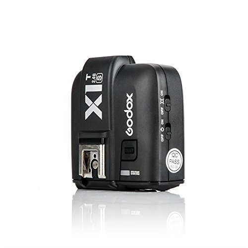 GODOX X1T-S TTL 2. 4G HSS 1/8000s Wireless Studio Flash Trigger for Sony a77II a7RII a7R a58 a99 One Piece, Black GODOX X1T-S TTL 2. 4G HSS 1/8000s Wireless Studio Flash Trigger for Sony a77II a7RII a7R a58 a99 One Piece, Black