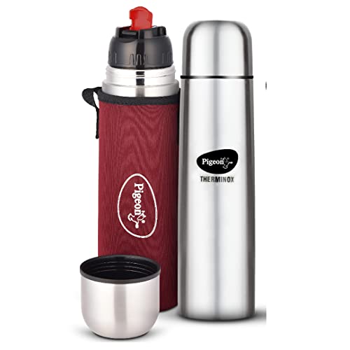 Pigeon by Stovekraft Bullet Stainless Steel Vaccum Insulated Flask for Hot and Cold (1000 ml) Pigeon by Stovekraft Bullet Stainless Steel Vaccum Insulated Flask for Hot and Cold (1000 ml)