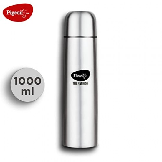 Pigeon by Stovekraft Bullet Stainless Steel Vaccum Insulated Flask for Hot and Cold (1000 ml)