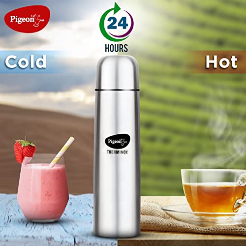 Pigeon by Stovekraft Bullet Stainless Steel Vaccum Insulated Flask for Hot and Cold (1000 ml) Pigeon by Stovekraft Bullet Stainless Steel Vaccum Insulated Flask for Hot and Cold (1000 ml)