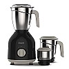 Philips HL7756/01 750 Watt Mixer Grinder, 3 Stainless Steel Multipurpose Jars (Black)