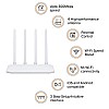 Xiaomi Mi Smart Router 4C 300 Mbps with 4 high Performance Antenna  App Control Single Band Wi-Fi White