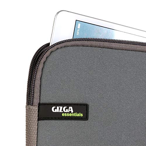 Gizga Essentials Tablet Kindle Bag Sleeve Case Cover Pouch for 10 Inch Tablets, Premium Neoprene Material Grey Gizga Essentials Tablet Kindle Bag Sleeve Case Cover Pouch for 10 Inch Tablets, Premium Neoprene Material Grey