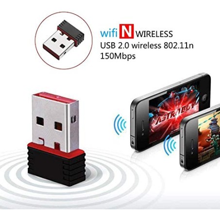 AIRTREE USB WiFi Adapter N 150Mbps 802.11n Wireless Internet Dongle for PC AIRTREE USB WiFi Adapter N 150Mbps 802.11n Wireless Internet Dongle for PC