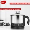 Pigeon Kessel Multipurpose Kettle (12173) 1.2 litres with Stainless Steel Body 600 Watt Black and Silver