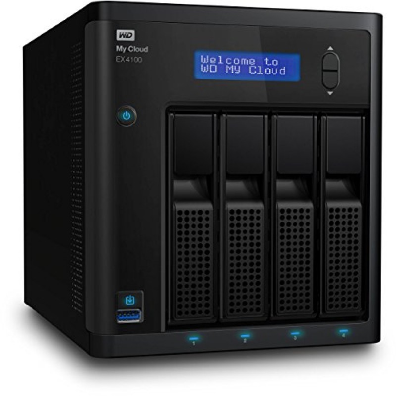 Western Digital My Cloud Expert Series 4-Bay 24TB Network Attached Storage Western Digital My Cloud Expert Series 4-Bay 24TB Network Attached Storage