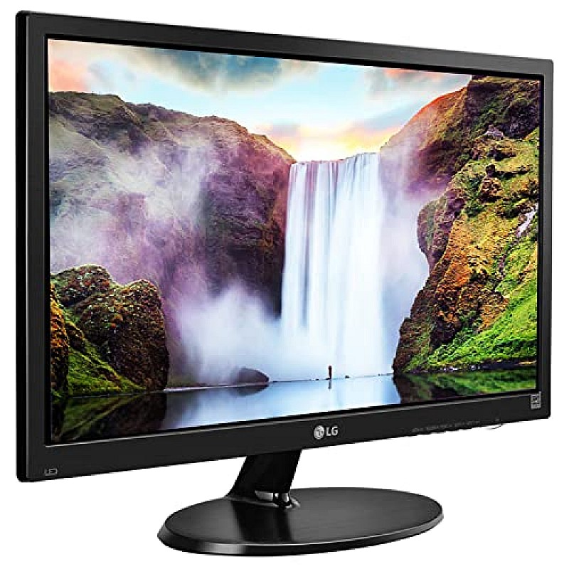 LG 19M38Ab 19-Inch (47 Cm) Led 1366 X 768 Pixels Hd Ready Monitor, Tn Panel With Vga Port (Black)