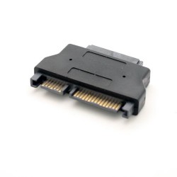CABLESETC SATA 22 Pin 22p Male to ODD Slimline SATA 13 Pin Female CD-ROM Converter Adapter