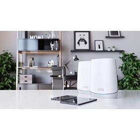 Netgear Orbi High Performance AC3000 Tri-Band Whole Home Mesh WiFi System with 3Gbps Speed (RBK50, 1 Router & 1 Satellite Covers Upto 5000 sqft) Netgear Orbi High Performance AC3000 Tri-Band Whole Home Mesh WiFi System with 3Gbps Speed (RBK50, 1 Router & 1 Satellite Covers Upto 5000 sqft)