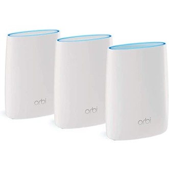 Netgear Orbi High Performance AC3000 Tri-Band Whole Home Mesh WiFi System with 3Gbps Speed (RBK50, 1 Router & 1 Satellite Covers Upto 5000 sqft) Netgear Orbi High Performance AC3000 Tri-Band Whole Home Mesh WiFi System with 3Gbps Speed (RBK50, 1 Router & 1 Satellite Covers Upto 5000 sqft)