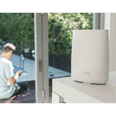 Netgear Orbi High Performance AC3000 Tri-Band Whole Home Mesh WiFi System with 3Gbps Speed (RBK50, 1 Router & 1 Satellite Covers Upto 5000 sqft) Netgear Orbi High Performance AC3000 Tri-Band Whole Home Mesh WiFi System with 3Gbps Speed (RBK50, 1 Router & 1 Satellite Covers Upto 5000 sqft)