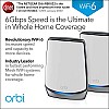 Netgear Orbi High Performance AC3000 Tri-Band Whole Home Mesh WiFi System with 3Gbps Speed (RBK50, 1 Router & 1 Satellite Covers Upto 5000 sqft)