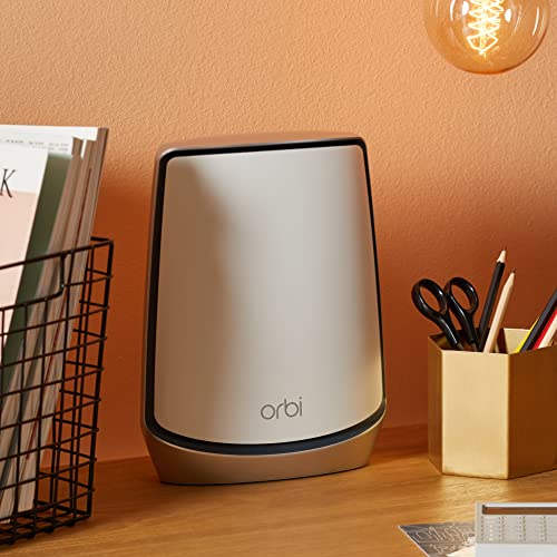 Netgear Orbi High Performance AC3000 Tri-Band Whole Home Mesh WiFi System with 3Gbps Speed (RBK50, 1 Router & 1 Satellite Covers Upto 5000 sqft) Netgear Orbi High Performance AC3000 Tri-Band Whole Home Mesh WiFi System with 3Gbps Speed (RBK50, 1 Router & 1 Satellite Covers Upto 5000 sqft)