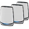 Netgear Orbi High Performance AC3000 Tri-Band Whole Home Mesh WiFi System with 3Gbps Speed (RBK50, 1 Router & 1 Satellite Covers Upto 5000 sqft)