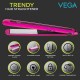 VEGA Trendy Hair Straightener With Adjustable Temperature And Floating Ceramic Coated Plates (Vhsh-16),Multicolor