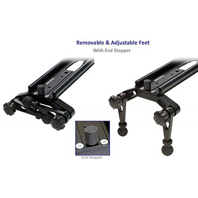 Shootvilla Star Linear Slider 2 ft with Roller Ball Bearing Technology for DSLR Nikon Canon panasonic