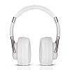 Motorola Pulse Max Over Ear Wired Headphones with Alexa (White)