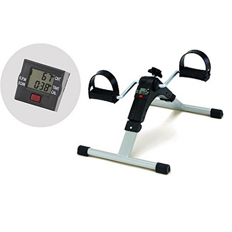 AIRTREE  Mini Pedal Exercise Cycle Fitness Bike (With Digital Display of Many Functions, Ready to Use