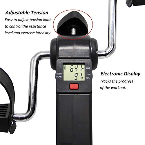 AIRTREE Mini Pedal Exercise Cycle Fitness Bike (With Digital Display of Many Functions, Ready to Use AIRTREE Mini Pedal Exercise Cycle Fitness Bike (With Digital Display of Many Functions, Ready to Use