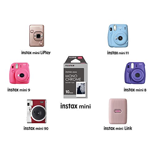 Fujifilm Instax Mini Instant Monochrome Film