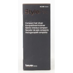 Beurer HC25 Travel Hair Dryer 1600 Watts, Black Beurer HC25 Travel Hair Dryer 1600 Watts, Black