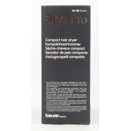 Beurer HC25 Travel Hair Dryer 1600 Watts, Black Beurer HC25 Travel Hair Dryer 1600 Watts, Black