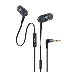 boAt BassHeads 225 in-Ear Super Extra Bass Headphones (Black) Without Box