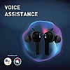 SYSKA Sonic Buds IEB900 Earbuds with 50Hr Play Time, auto ENc Tech, Low Latency Jade Black, True Wireless