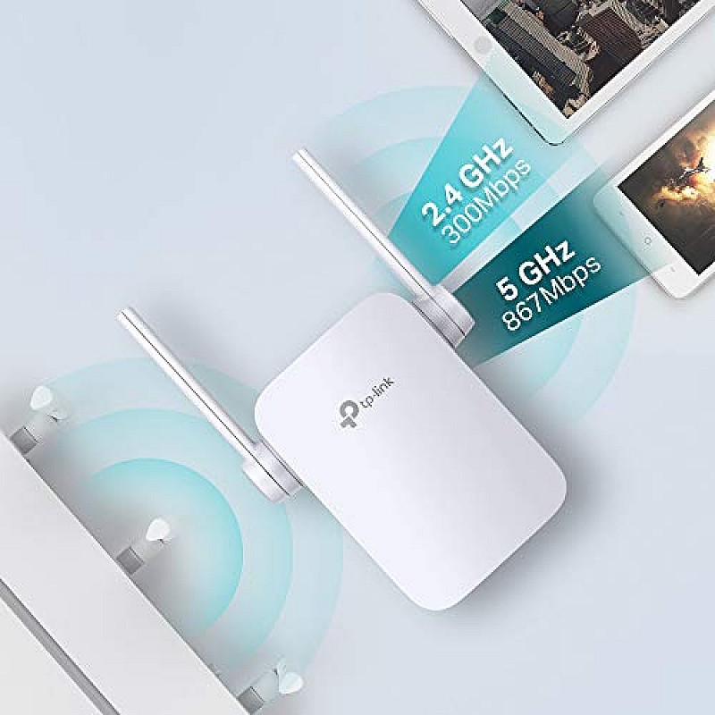 TP-Link RE305 1200 Mbps WiFi Range Extender  (White, Dual Band)