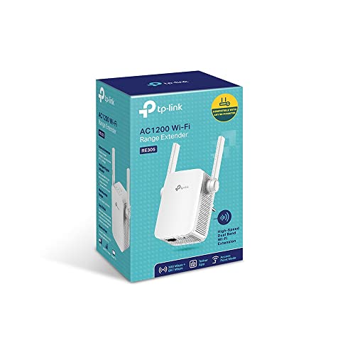TP-Link RE305 1200 Mbps WiFi Range Extender  (White, Dual Band)