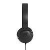 JBL T450 by Harman Extra Bass On-Ear Headphones with Mic (Black)