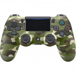 Sony DualShock 4 Version 2 Controller (EU) for PS4, Green Camouflage