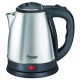 Prestige 1.5 Litres Electric Kettle (PKOSS 1.5) 1500W  Silver - Black Automatic Cut-off  Stainless Steel 