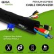 Gizga Essentials Cable Organiser, Cord Management System for PC, TV, Home Theatre, Speaker 
