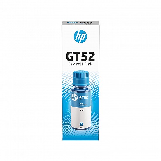 HP GT52 70-ml Cyan Original Ink Bottle