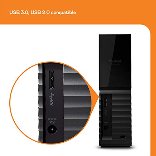 Western Digital WD 8TB My Book Desktop External Hard Disk Drive-3.5Inch Hard Drive Western Digital WD 8TB My Book Desktop External Hard Disk Drive-3.5Inch Hard Drive
