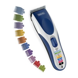 Wahl Clipper Color Pro Cordless Rechargeable Hair Clippers, Hair Trimmer, (White)