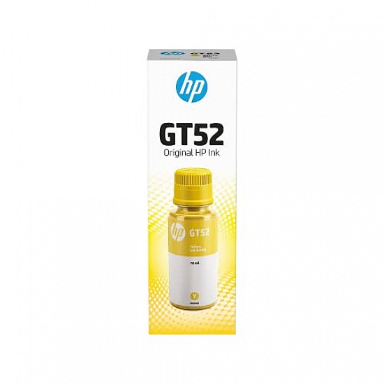 HP GT52 70-ml Yellow Original Ink Bottle