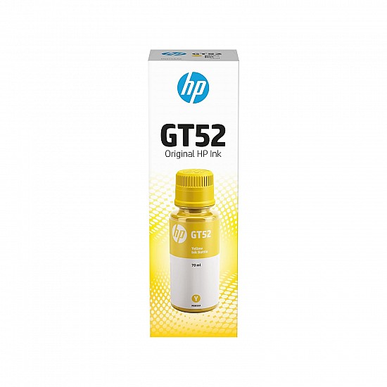 HP GT52 70-ml Yellow Original Ink Bottle