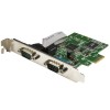 StarTech.com PCI Express Serial Card – 2 Port – Dual Channel 16C1050 UART – Serial Expansion Card