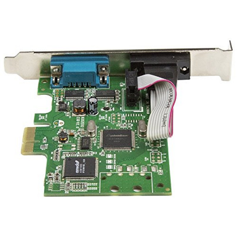 StarTech.com PCI Express Serial Card – 2 Port – Dual Channel 16C1050 UART – Serial Expansion Card