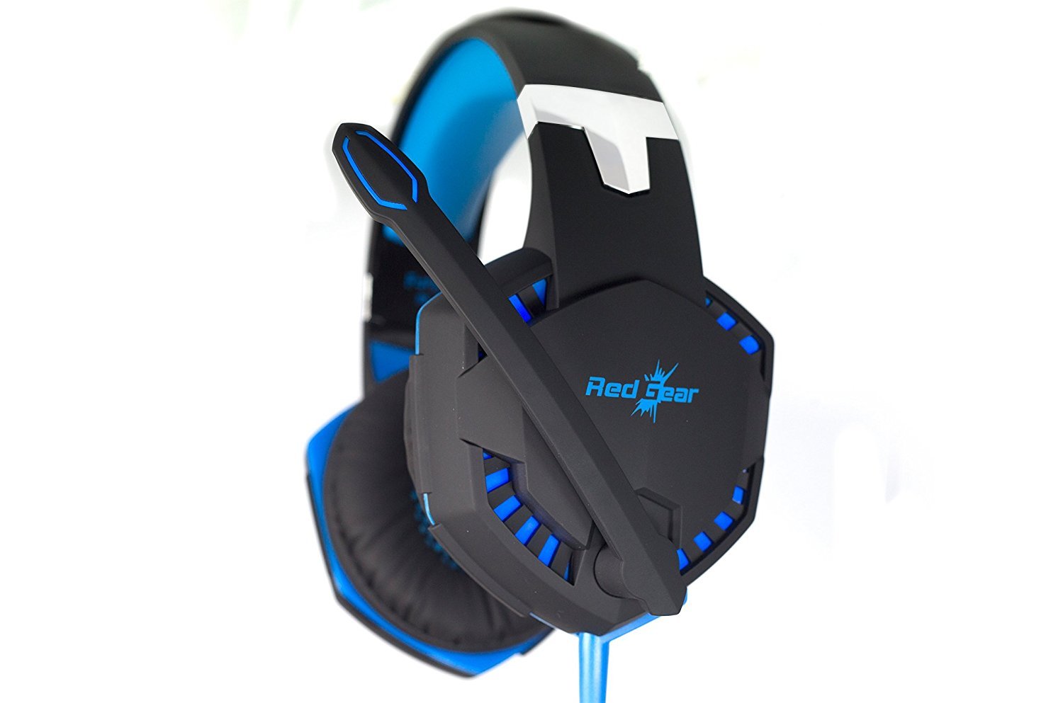 redgear hellfury 7.1 usb professional gaming headphones with led and mic for pc