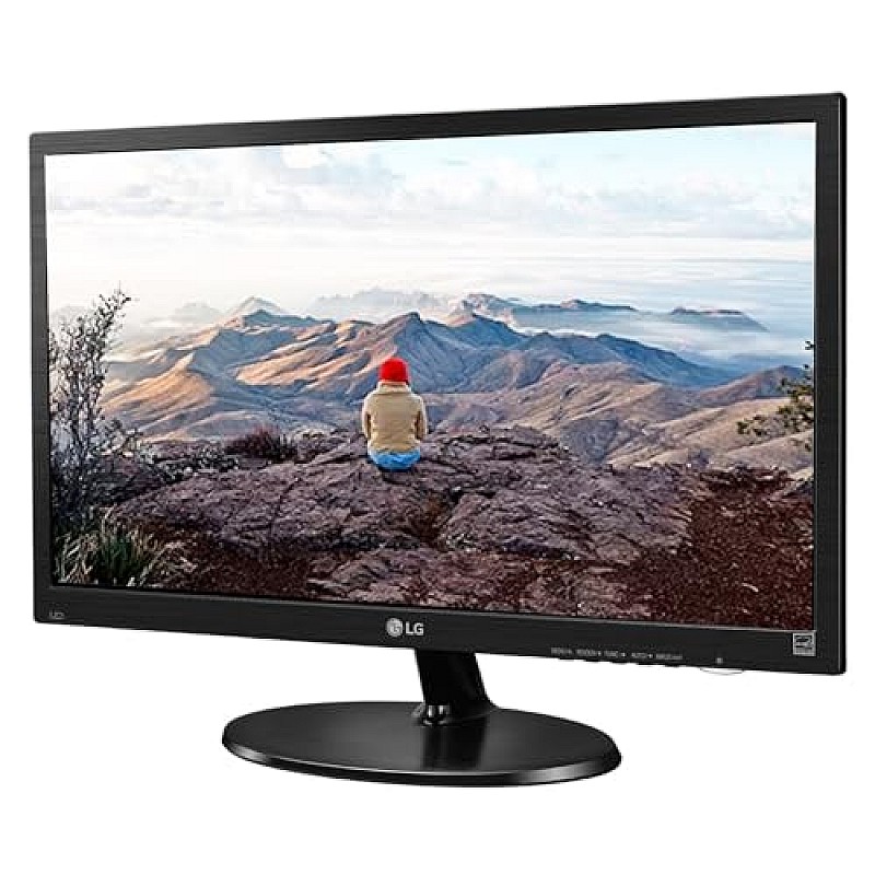 LG 19M38HB, 19 Inch (47cm) 1366 X 768 Pixels, Led HD Ready Monitor, TN Panel with VGA, Hdmi Ports (Black)