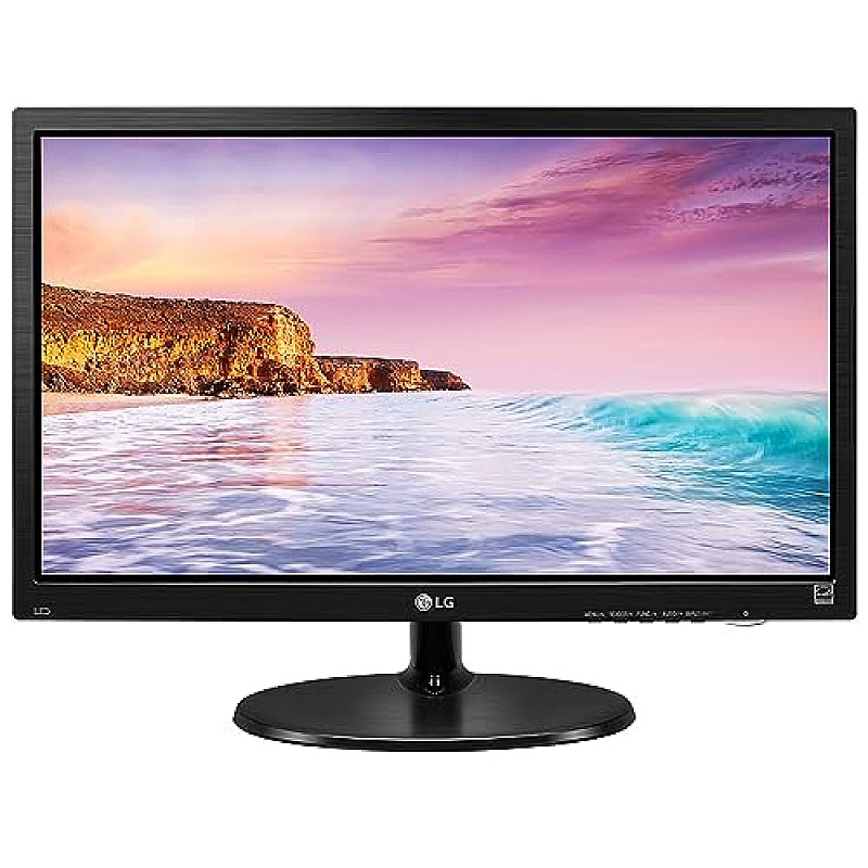 LG 19M38HB, 19 Inch (47cm) 1366 X 768 Pixels, Led HD Ready Monitor, TN Panel with VGA, Hdmi Ports (Black)