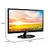 LG 19M38HB, 19 Inch (47cm) 1366 X 768 Pixels, Led HD Ready Monitor, TN Panel with VGA, Hdmi Ports (Black)