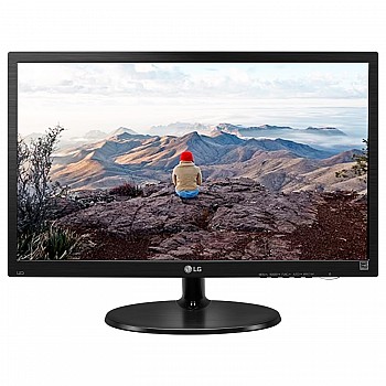 LG 19M38HB, 19 Inch (47cm) 1366 X 768 Pixels, Led HD Ready Monitor, TN Panel with VGA, Hdmi Ports (Black)