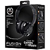 PowerA FUSION Wired Stereo Gaming Headset with Mic for PlayStation 4 Black