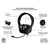 PowerA FUSION Wired Stereo Gaming Headset with Mic for PlayStation 4 Black