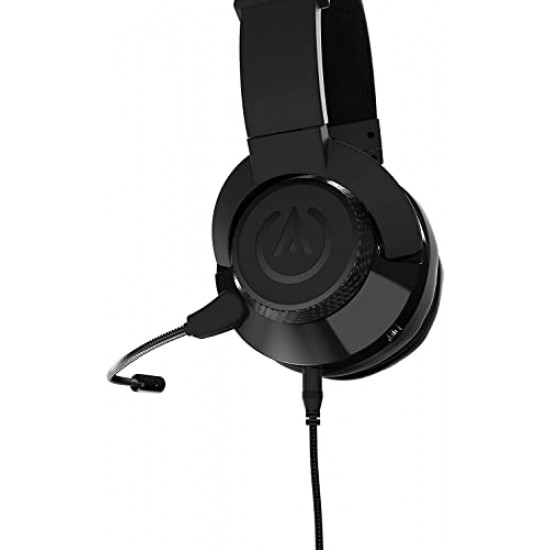 PowerA FUSION Wired Stereo Gaming Headset with Mic for PlayStation 4 Black